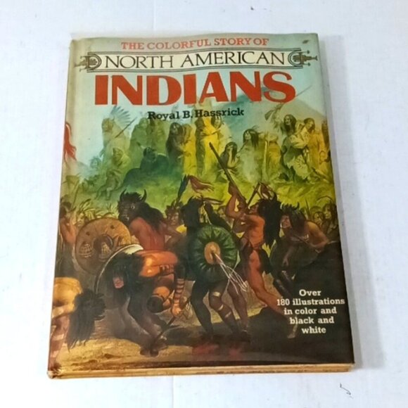 Vntge HCBook The Colorful Story of North American Indians Hassrick Octopus Books - Picture 1 of 8